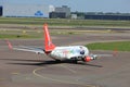 Amsterdam The Netherlands - May 26th 2017: PH-CDF Corendon Dutch Airlines Royalty Free Stock Photo