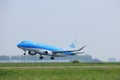 Amsterdam the Netherlands - May 6th, 2017: PH-EXK KLM Cityhopper Embraer ERJ-175STD