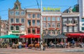 Cafe`s with terraces in Amsterdam