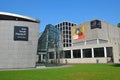 Van Gogh museum building complex in Amsterdam, Netherlands