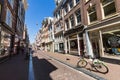 View of Nieuwe Hoogstraat Street near the Nieuwmarkt Square