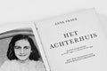 Amsterdam, Netherlands. October 2023., Introduction to the Diary of Anne Frank.