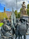 Famous Night Watch on Rembrandt Square, Amsterdam, Netherlands