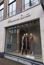 Store front of Massio Dutti, a brand of the Spanish Inditex Group, Amsterdam branch