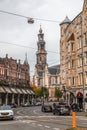 The Westerkerk, a Reformed church within Dutch Protestant Calvinism in Amsterdam, Netherlands