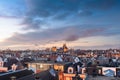 Amsterdam, Netherlands Rooftop View Royalty Free Stock Photo