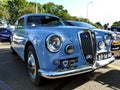 Amsterdam, The Netherlands - September 10, 2016: Blue Lancia Aurelia B20 1955