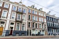 Old classic houses in Amsterdam, Netherlands