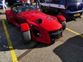 Amsterdam, The Netherlands - September 10, 2016: Red Donkervoort(jd) Gto 2015 Royalty Free Stock Photo