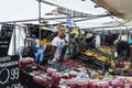 Albert Cuyp Market, street food market in Amsterdam, Netherlands