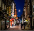 Amsterdam Night Street Scene