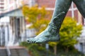 Bronze scultpture of Mercury by the Dutch sculptor Ferdinand Leenhoff