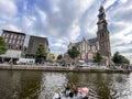 The Westerkerk, a reformed church within Dutch Protestant Calvinism in Amsterdam, Netherlands