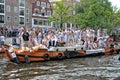 Amsterdam parad Royalty Free Stock Photo