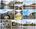 Amsterdam photo collage Holland