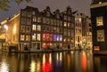Amsterdam, red light district Royalty Free Stock Photo