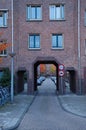 Amsterdam School alley