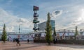 Amsterdam, September 17th 2017: visitors walkingin front of the