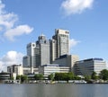 Amsterdam skyline Royalty Free Stock Photo