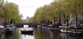 Amsterdam in spring time Royalty Free Stock Photo