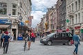 Amsterdam streets and channels Royalty Free Stock Photo