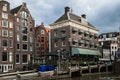 Amsterdam streets and canals.