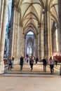 Cologne Cathedral Koln Dom Interior Royalty Free Stock Photo