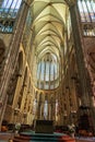 Cologne Cathedral Koln Dom Interior Royalty Free Stock Photo