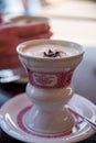 Rudesheimer Kaffee Coffee in Rudesheim am Rhine Royalty Free Stock Photo