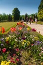 Gardens of the WÃÂ¼rzburg Residence Royalty Free Stock Photo