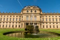 The WÃÂ¼rzburg Residence from the gardens. Royalty Free Stock Photo