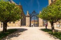 Gate into the gardens of the WÃÂ¼rzburg Residence Royalty Free Stock Photo