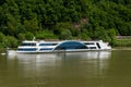 River cruise vessel Krystalshiff on the Danube near Passau