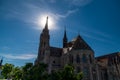 MÃÂ¡tyÃÂ¡s Templom Matthias Church in the Budai VÃÂ¡rnegyed Buda Castle District Budapest Hungary Royalty Free Stock Photo