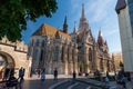 MÃÂ¡tyÃÂ¡s Templom Matthias Church in the Budai VÃÂ¡rnegyed Buda Castle District Budapest Hungary Royalty Free Stock Photo