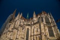 Dom St Peter St Peter Cathedral Regensburg Germany Royalty Free Stock Photo