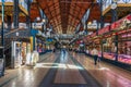 Interior of the Nagy VÃÂ¡sÃÂ¡rcsarnok Central Market Hall Budapest