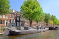 Amsterdam, a trip through the picturesque canals Royalty Free Stock Photo