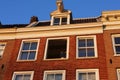 Amsterdam, typical house, spring, love. Royalty Free Stock Photo