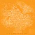 Amsterdam urban city street roads map