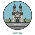 Amstetten. Cities and towns in Austria Royalty Free Stock Photo