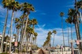 Amtrack Tracks Along the Coast Near San Clemente Royalty Free Stock Photo