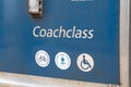 Amtrak Coachclass Car Royalty Free Stock Photo