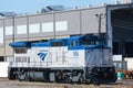 Amtrak GE Dash 8-32BWH locomotive number 506 at Seattle depot