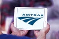 Amtrak postal shipping logo Royalty Free Stock Photo