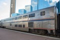 Amtrak Sleeping Car in Dallas, Texas, USA