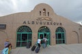 Amtrak train station in Albuquerque, New Mexico Royalty Free Stock Photo