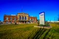 Amtrak Train Station Royalty Free Stock Photo