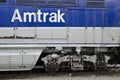 Amtrak Trains Royalty Free Stock Photo