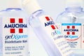 AMUCHINA Gel XGERM Hand Sanitizer Royalty Free Stock Photo